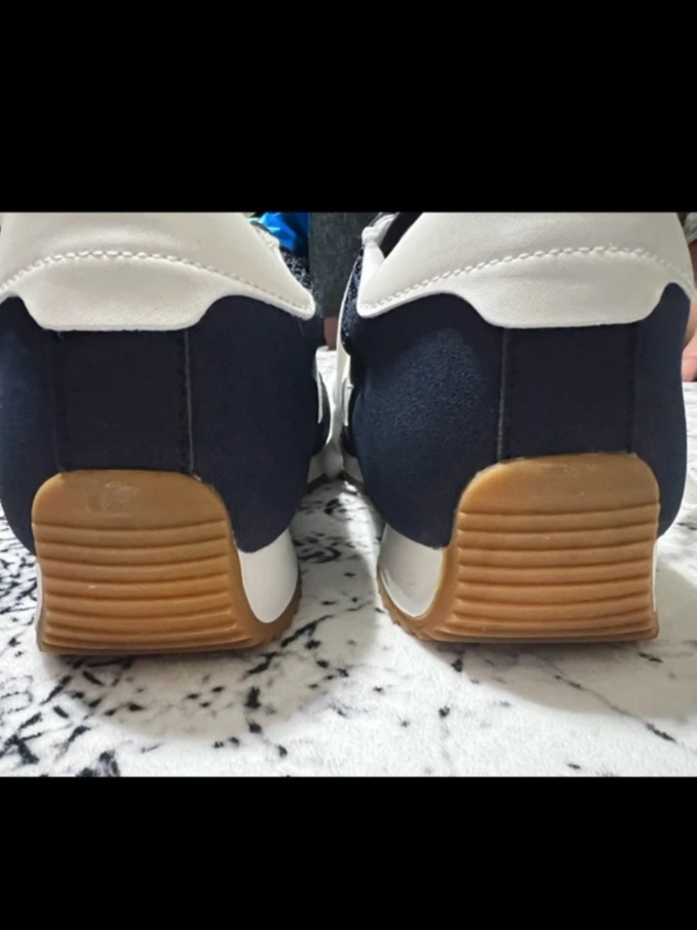 NEW Womens Project Cloud Memory Foam Sneakers Navy Blue & White US 10 - Picture 10 of 11